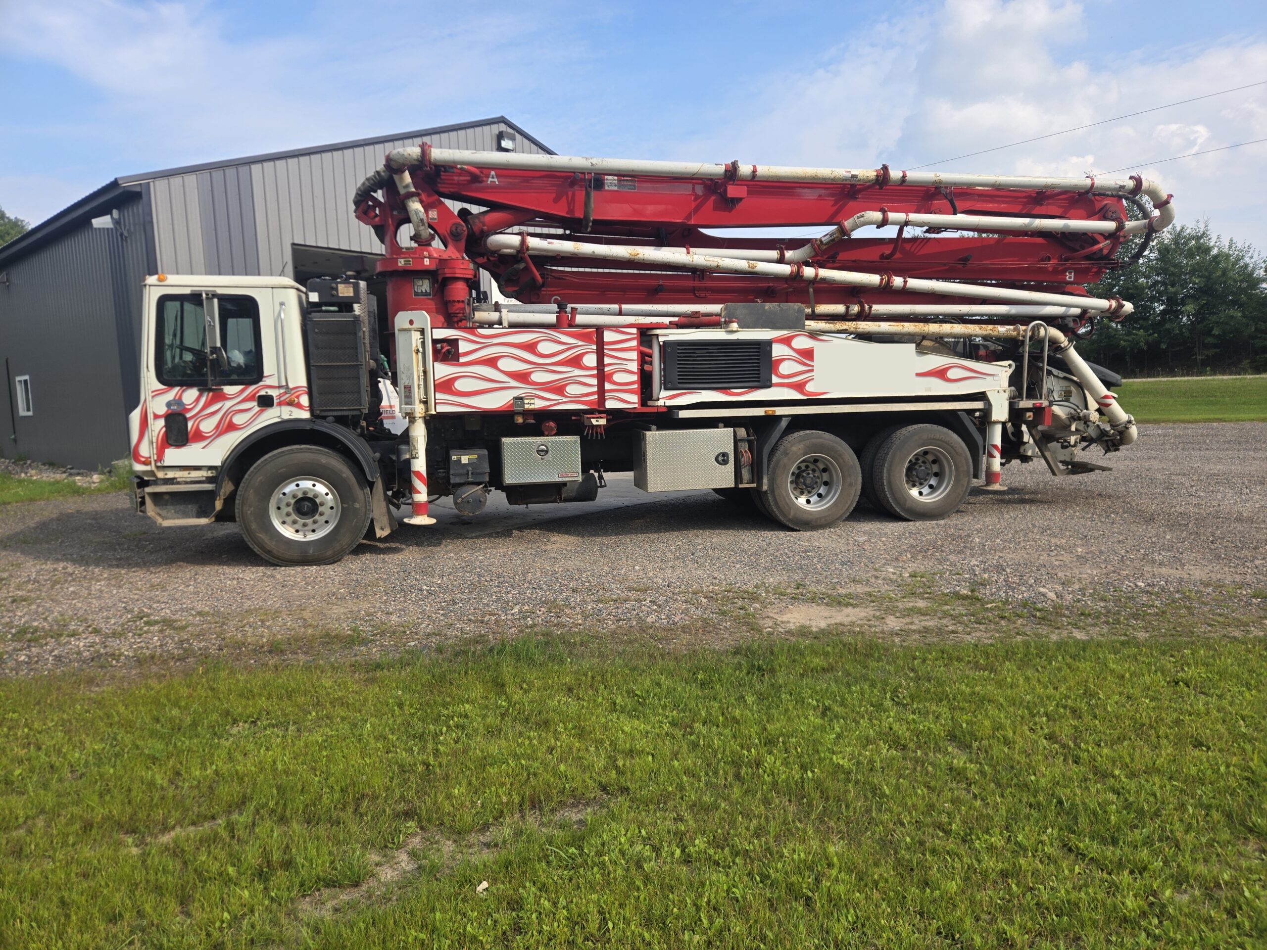 2018 Putzmeister 36m Mack MRU613 Concrete Pump